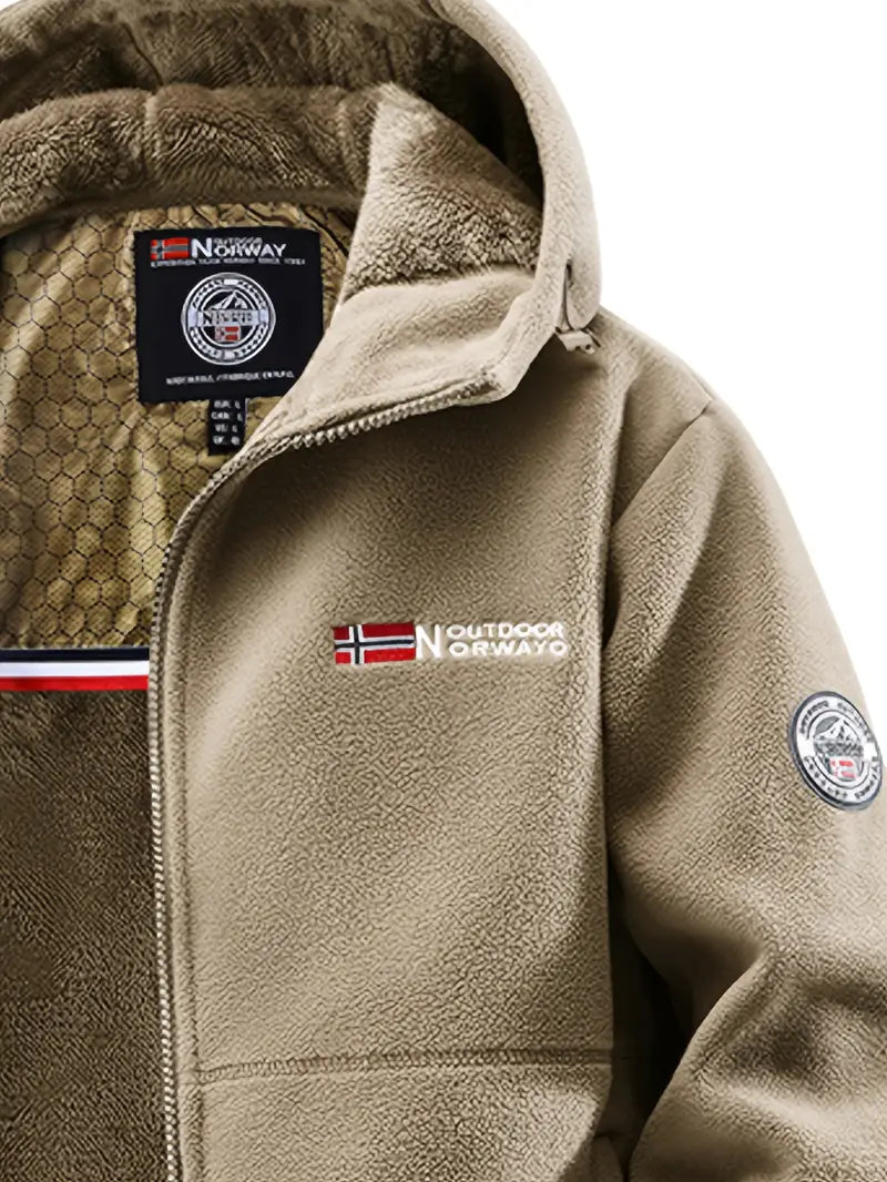 Danoir™ | Veste Polaire Thermique Homme – Chaude & Confortable