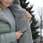 CÉLESTE | Manteau d’Hiver Matelassé