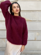 Julienne™ - Pull Col Rond en Mohair