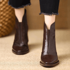 Amélie | Bottines de Luxe à Talon Moyen